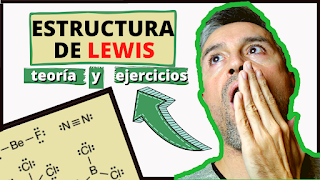 Estructura de LEWIS fácil de átomos e iones. Teoría y ejercicios