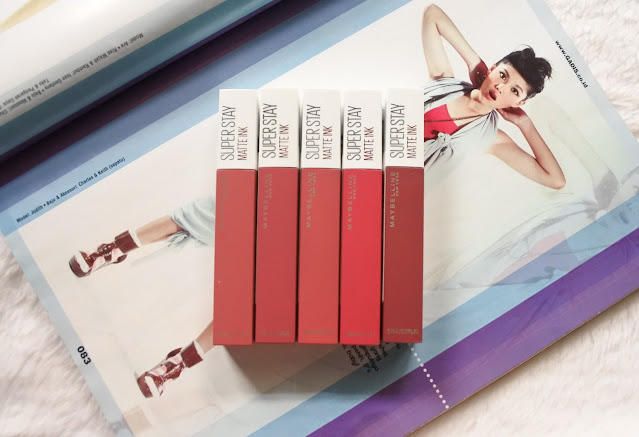 Maybelline Superstay Matte Ink Lipstick - Pink Edition