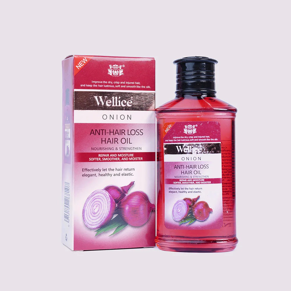Wellice Onion Hair Oil Anti-Hair Loss (150ml)