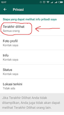 Cara Whatsapp Tidak Terlihat Online di Android