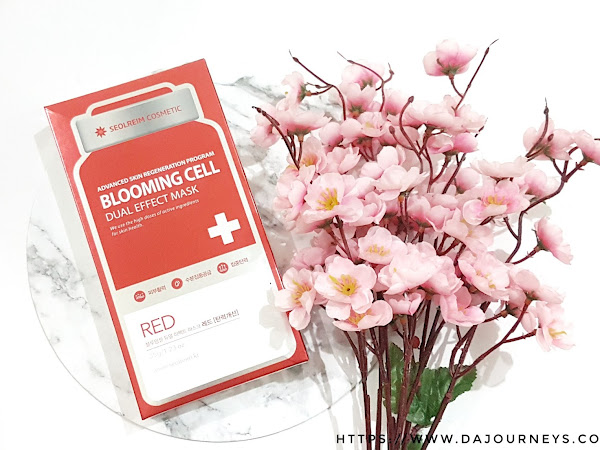 Review Blooming Cell Dual Effect Mask Red