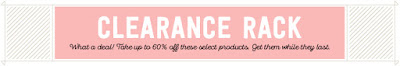 Craft with Beth: Clearance Rack Title Graphic