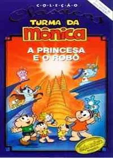 A Turma Da Mônica Em A Princesa e o Robô Dublado