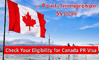 Calculate 67 Points for Canada Immigration 