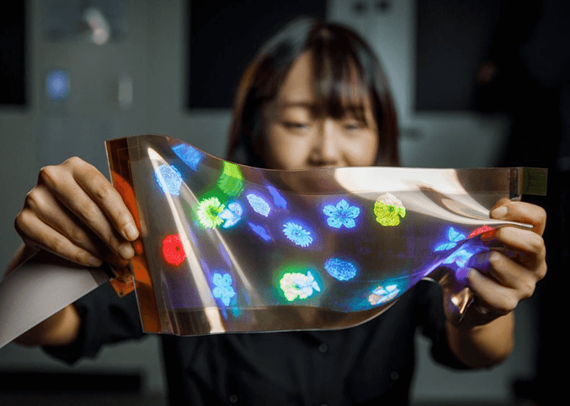 LG Display showcases 12-inch high resolution stretchable screen