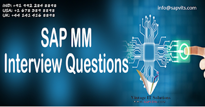SAP MM Interview Questions