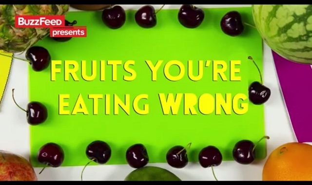 Infographic: Fruits You’re Eating Wrong