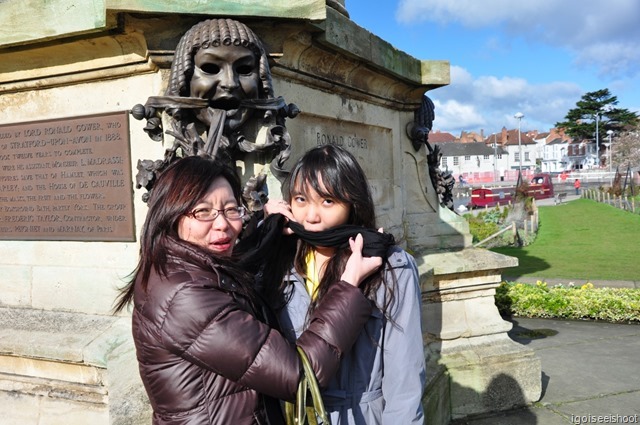 Gower Monument at Bancroft Garden, Stratford Upon Avon.