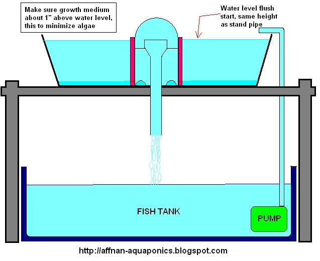 Affnan's Aquaponics: Bell Valve System