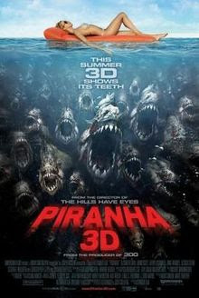 Piranha DVD Poster Screenshots English movie wallpapers photos CD covers review stills Elisabeth Shue,Adam Scott,Jerry O'Connell,Ving Rhames,Jessica Szohr,Steven R. McQueen,Christopher Lloyd,Richard Dreyfuss