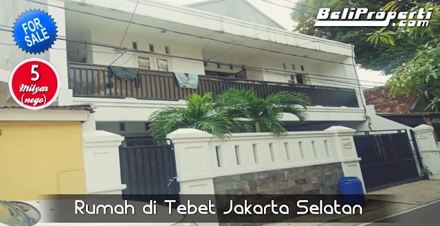 jual rumah di tebet jakarta selatan