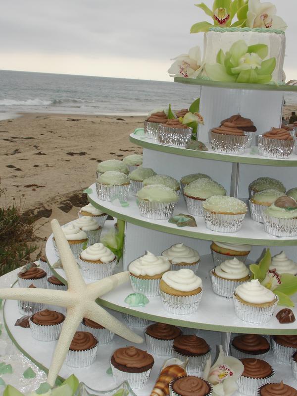 Wedding Cupcakes Crystal Cove State Beach