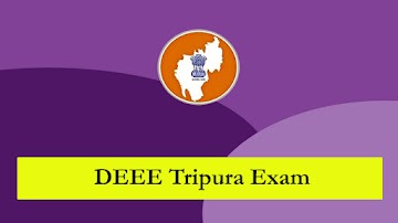 DEEE Tripura 2025 – 3 years Diploma Engineering Courses (DEC)