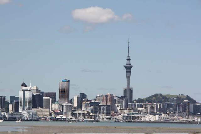 Skyline de Auckland, NZ.