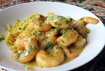 Curry Coconut King Prawns