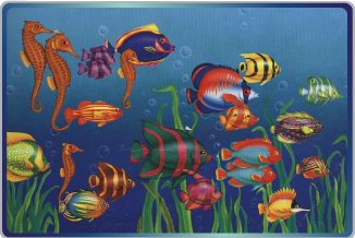 Lukisan Hidupan Di Dasar Laut Cikimm com