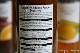 #glutenfree raspberry & black pepper dressing from www.anyonita-nibbles.co.uk