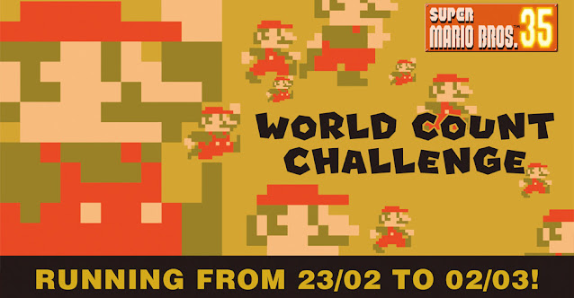 Super Mario Bros. 35 anuncia segundo World Count Challenge