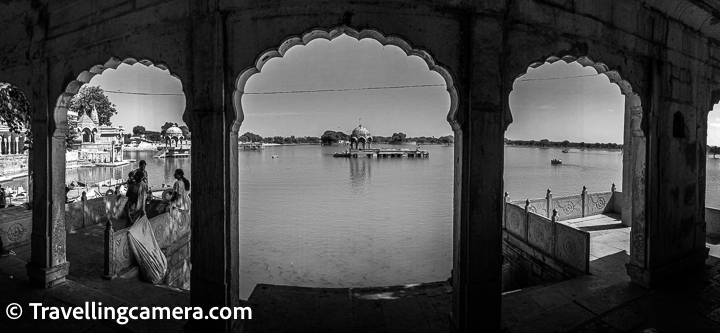 There's also a museum known as the Desert Culture Centre & Museum near the lake. It is managed and preserved by the Jaisalmer Tourism Department. If you are interested in the history of the place or are a museum buff, you can visit this place to look at a variety of different artefacts, historical currency, ancient coins, artillery, armour etc.