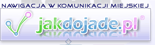 Logo wyszukiwarki komunikacji miejskiej - JakDoJade.pl