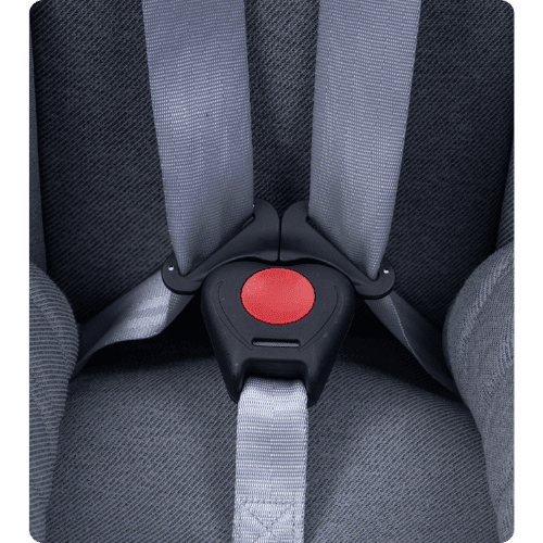 MoveMate car seat ada 5 point harness melindungi impak hentakan semua arah
