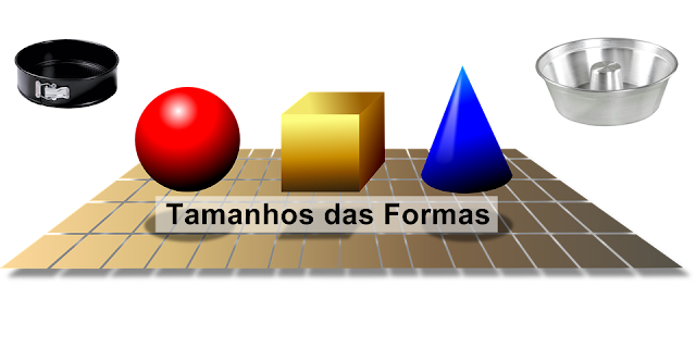 Tamanho das Formas