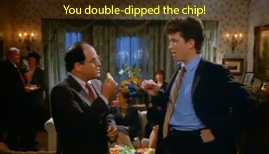 Seinfeld double dip meme