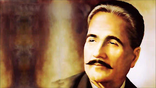 one of the most beautiful image of great Iqbal