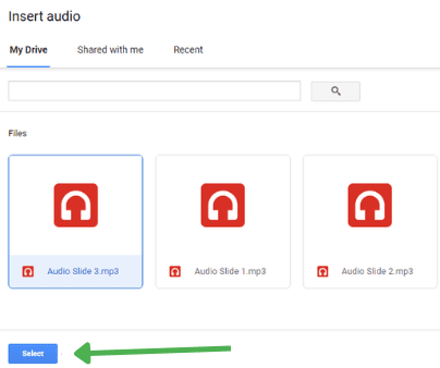 How To Add Audio To Google Slide Presentation