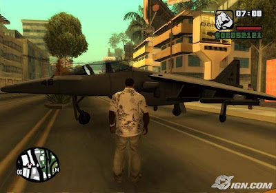 Grand Theft Auto SA Cheats PS2 Lengkap