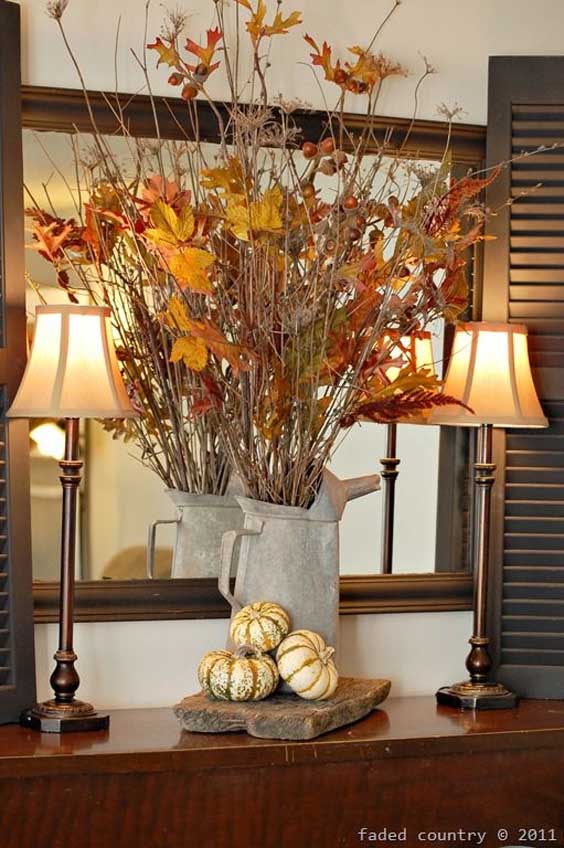 Simple and Cheap Fall Decor Ideas ( 50 Images of Fall Decorations )