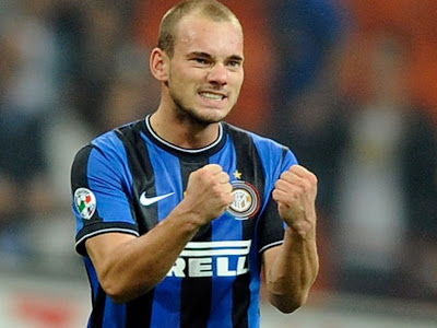 Wesley Sneijder Inter Milan Soccer Player