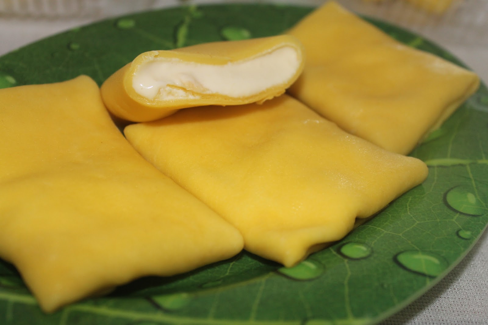 RESEPI SUMBANGAN JY 2008-2020: 458.CREPE DURIAN yg slim 