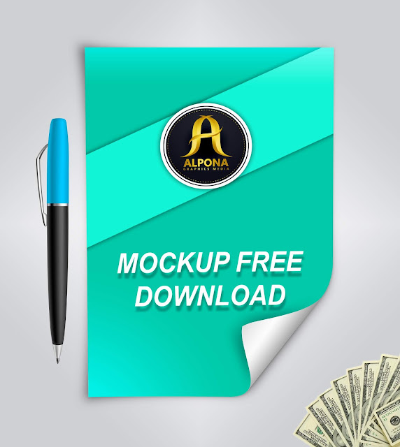 invoice mockup mockup free download