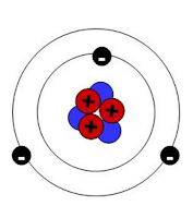 Átomo em estado neutro com 3 prótons, 3 nêutrons e e elétrons.