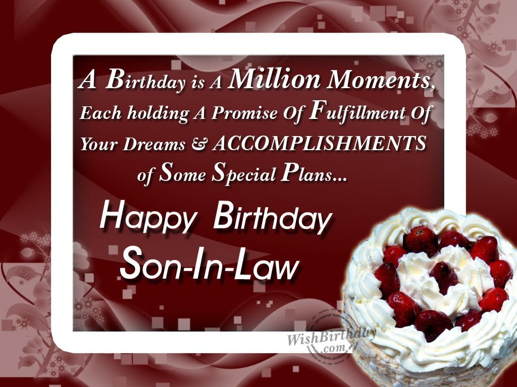 170 Happy Birthday Wishes For Son In Law 2019 Quotes Messages