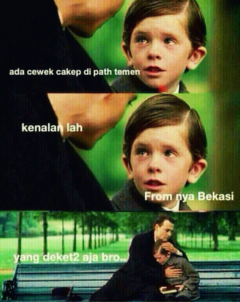 GAMBAR MEME BEKASI LUCU JAUH PANAS Gambar Meme Bekasi Kocak