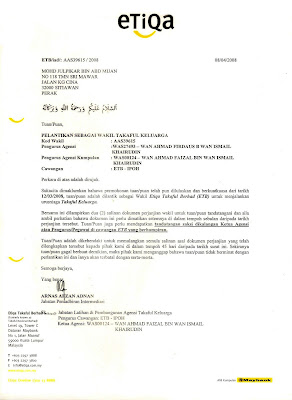 Contoh Surat Pelantikan Wakil Syarikat