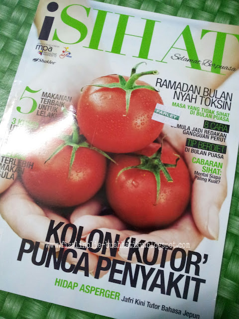 majalah isihat 2013, majalah keluaran julai 2013, majalah isihat julai 2013,