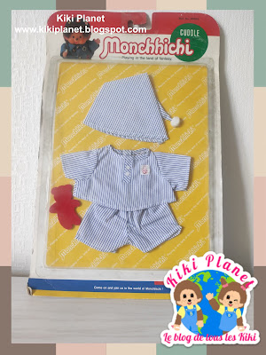 kiki Monchhichi vêtements clothes outfit vintage