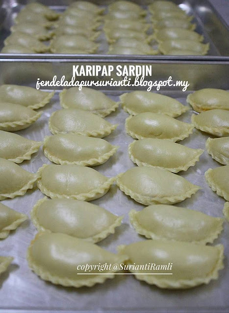 Jom masak: Karipap Sardin terlajak sedap