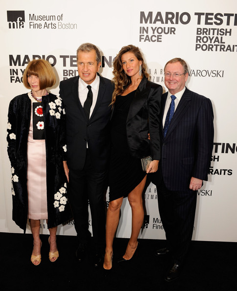 Museum Of Fine Arts: Mario Testino Exhibit — October 17, 2012 in Boston, Massachusetts