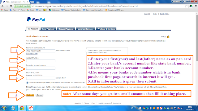 How to create a account in paypal step 28