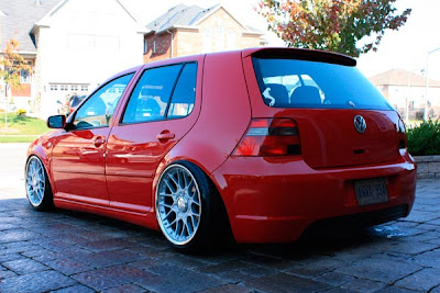 Golf Rebaixado + Rodas BBS