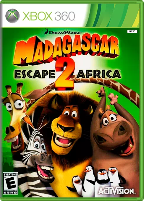 Jogo Madagascar Escape 2 Africa - Xbox 360 - Seminovo