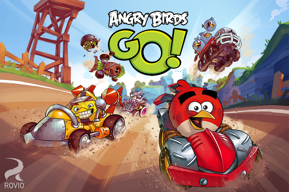 Description: Angry Birds Go! game kocak Android