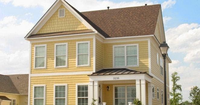 Dekorasi Tampilan Rumah Kuning Gading  Desain Rumah 