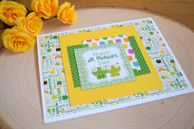 Card with Doodlebug Design Pot O Gold by Jess Crafts