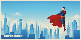 Superman: The Animated Series Screen Prints by Phantom City Creative x Mondo