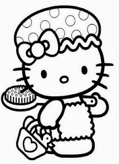 Hello Kitty for Coloring, part 5